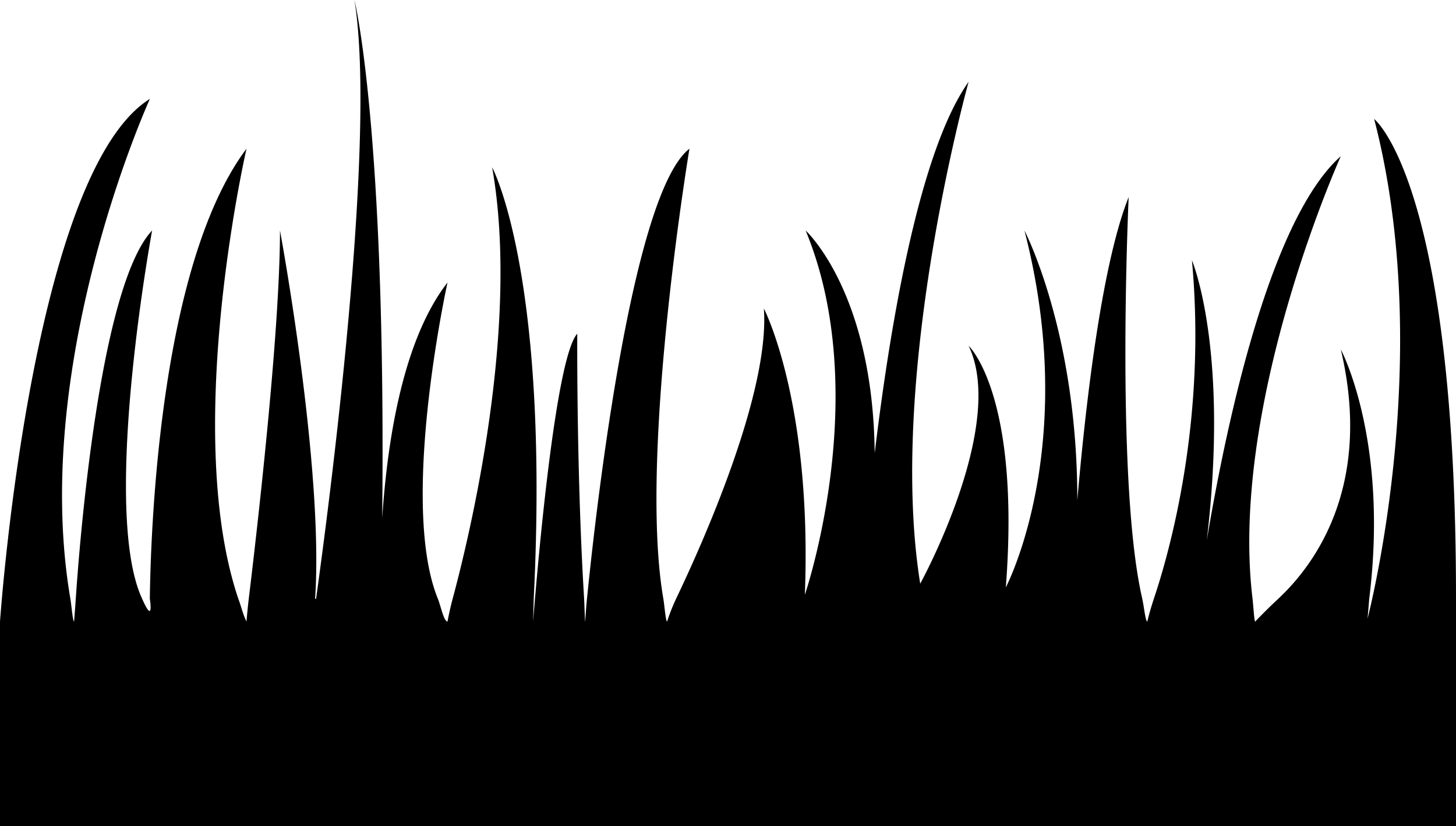 Grass Leaves Silhouette Stencil Svg Vector Free Vectors